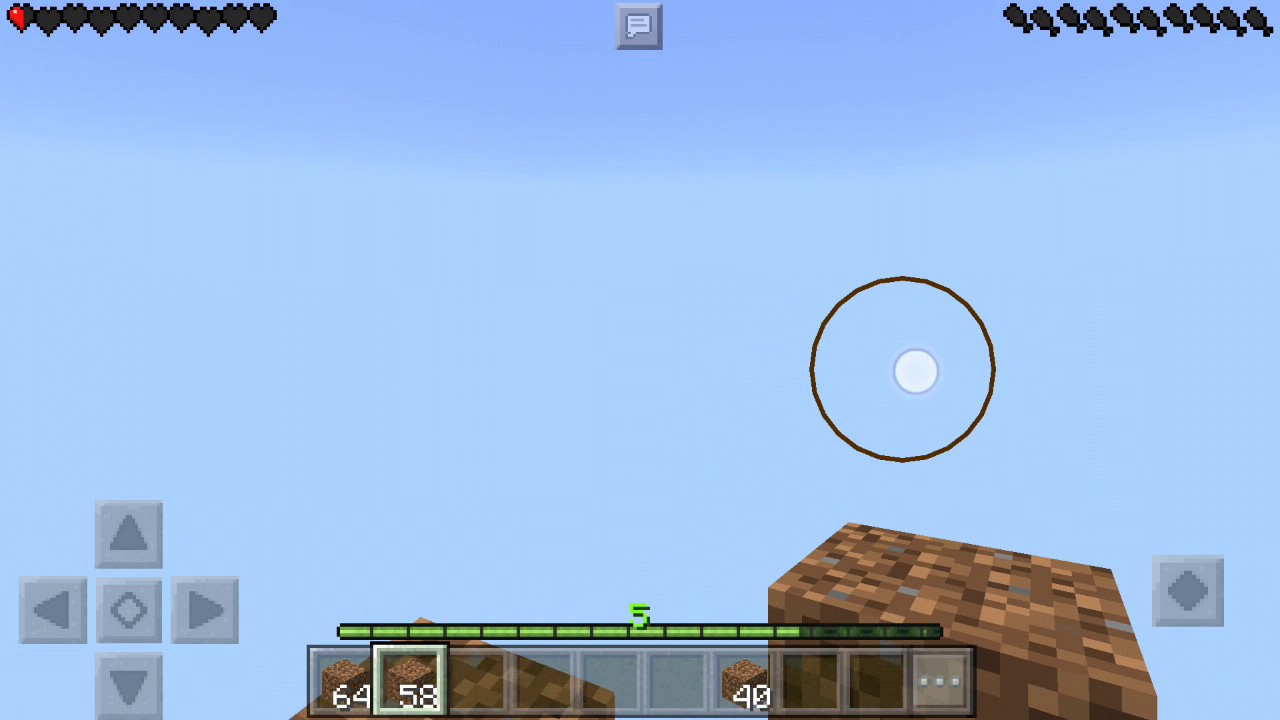 Minecraft pe tuffo olimpionico alla massima altezza (togliamo un po di terra) 🙃