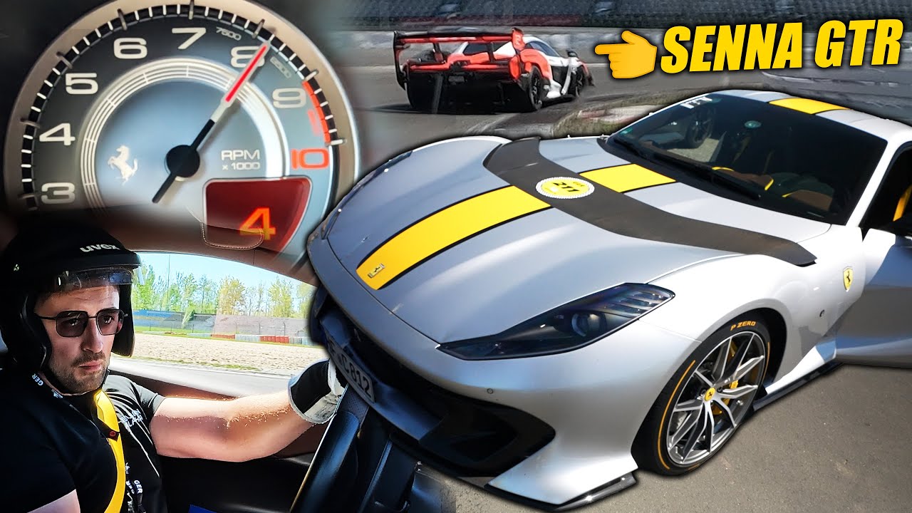 Ferrari 812 Competizione ON THE LIMIT! // Nürburgring
