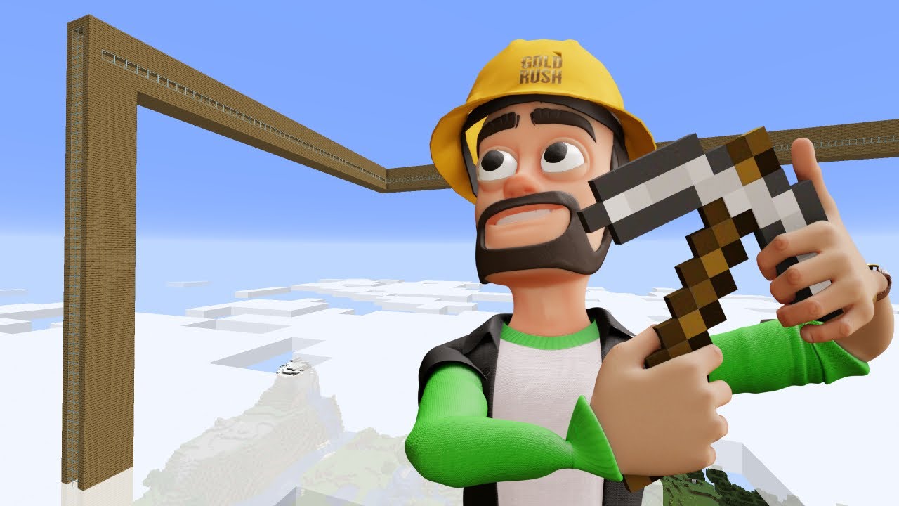 Building a Sky Bridge! (Minecraft SMP Gameplay)