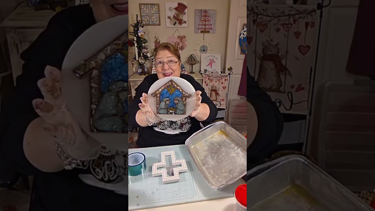 Resin Pour    All About the Cross
