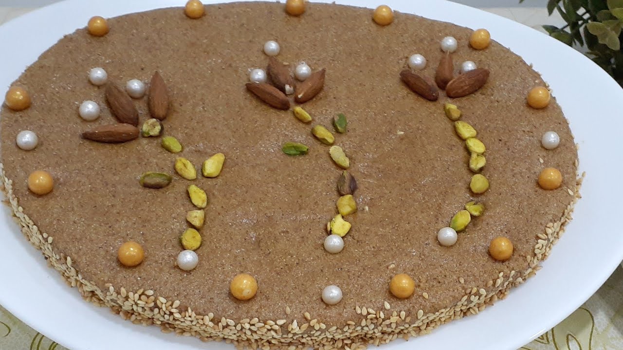 طمينة  القمح🇩🇿 💥🧨(الروينة )  (البسيسة ) صحية بطريقة  ساهلة  و وسريعة للمولد النبوي الشريف 🕋