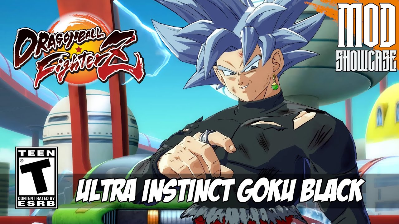 Goku Black Goes Ultra Instinct - Dragon Ball FighterZ Mods [PC - HD]