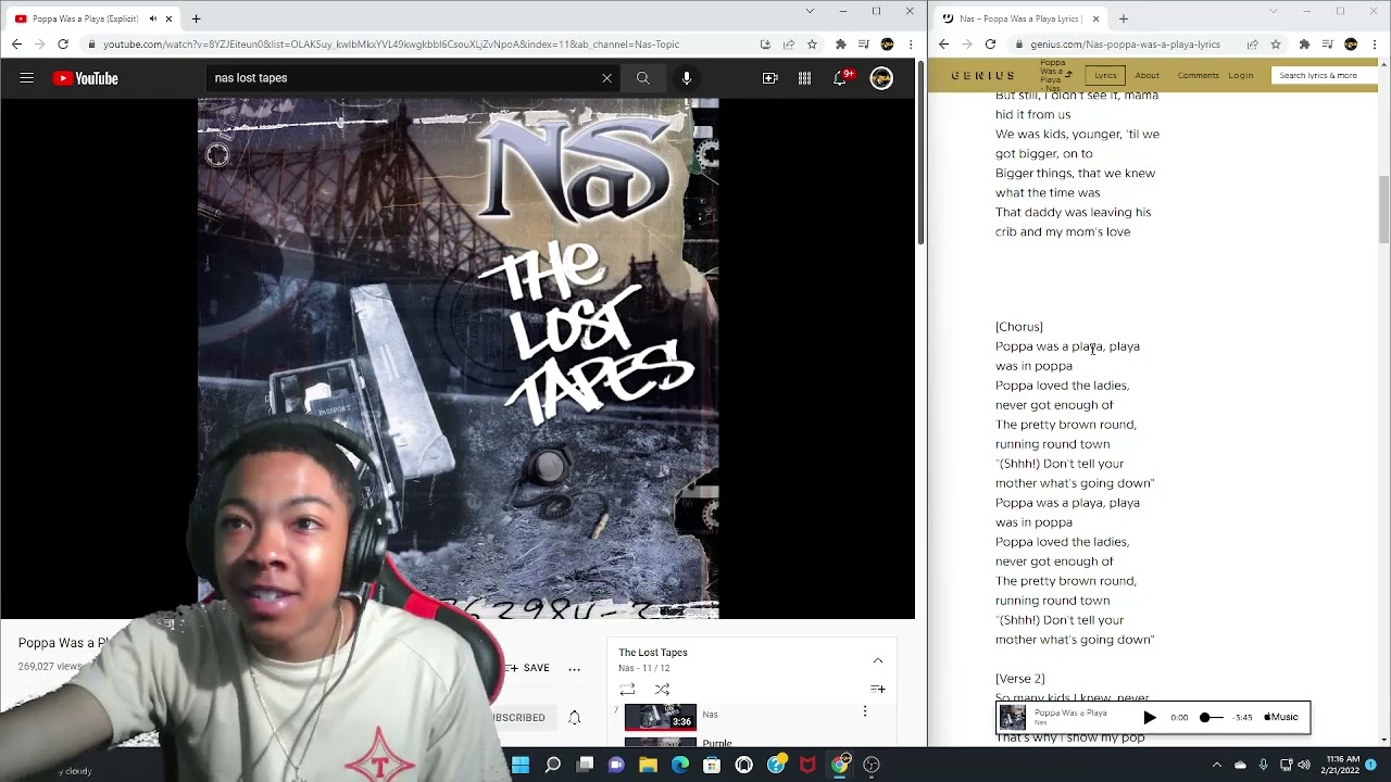 Nas - Poppa Was A Playa Reaction!