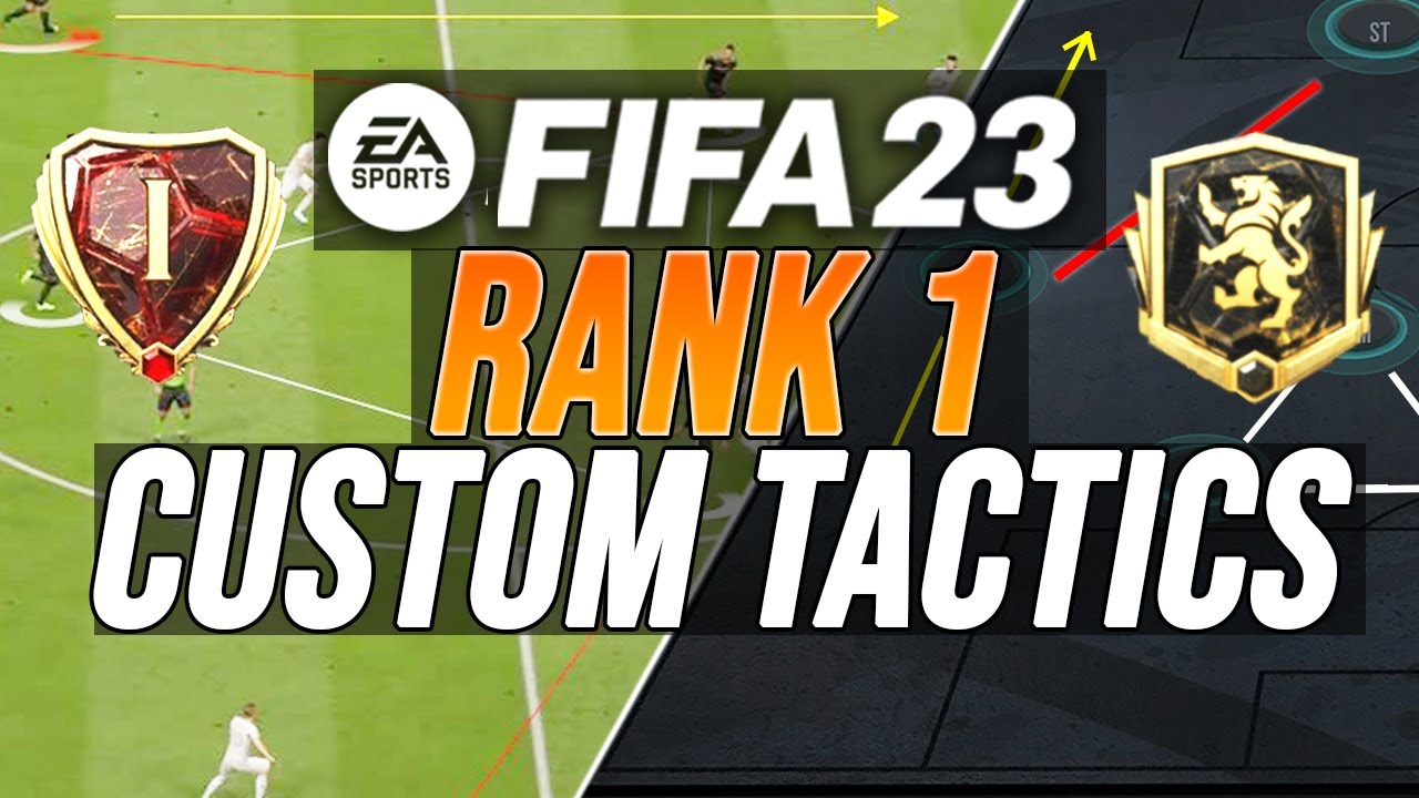 RANK 1 META CUSTOM TACTICS & FORMATIONS (& Full Instructions Post Patch) - FIFA 23