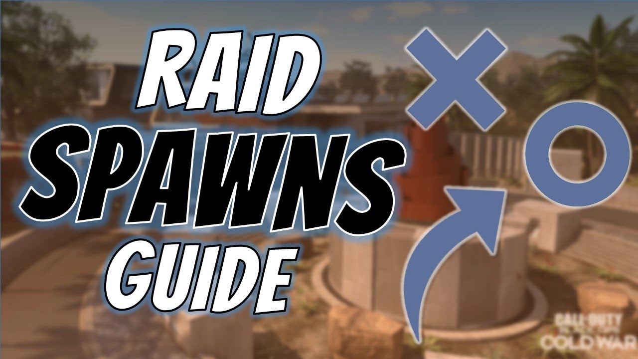 The ULTIMATE GUIDE to SPAWNS on RAID HARDPOINT! (COD Competitive Tips and Tricks!)