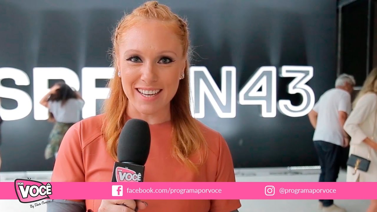 Tendências da moda SPFW N43 - Programa Por Você