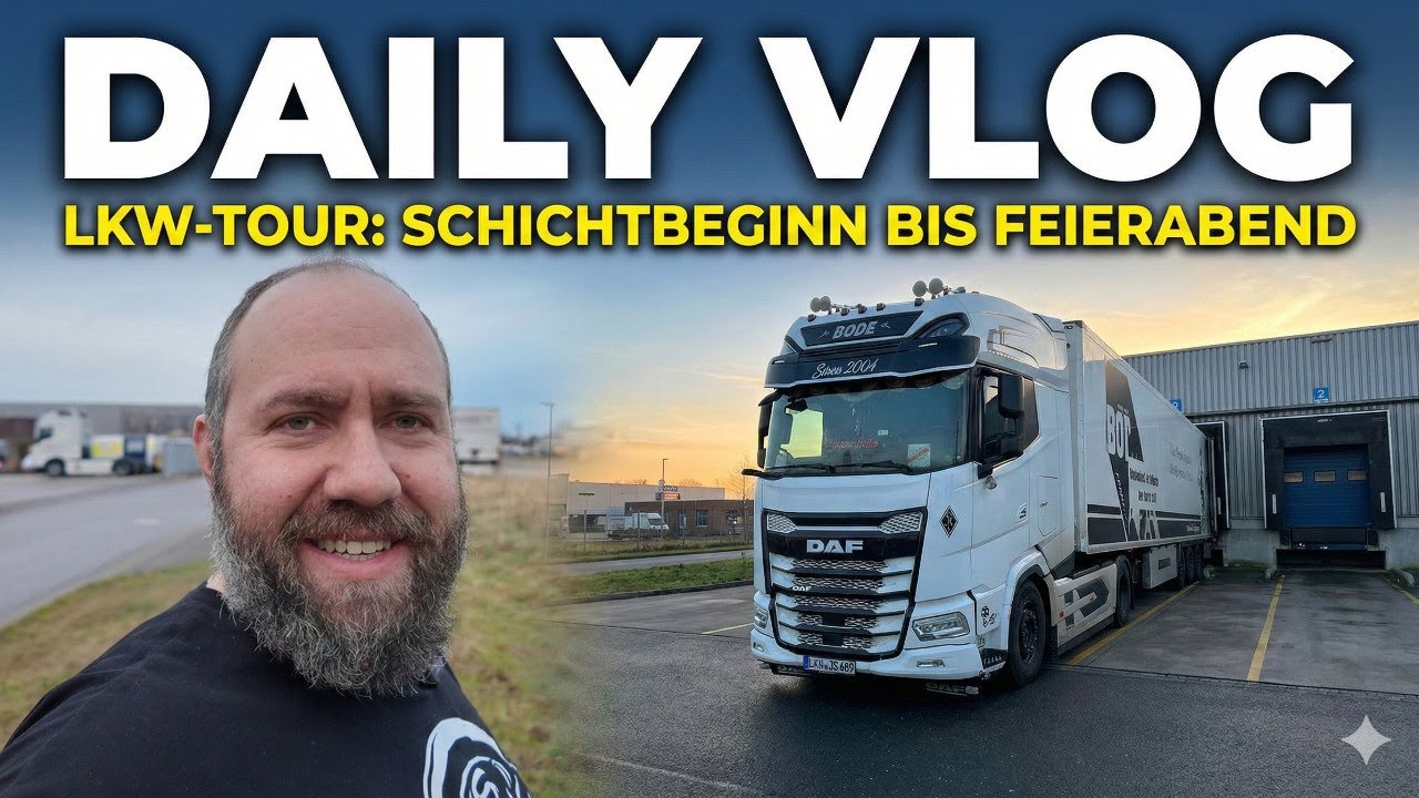 24h als LKW Fahrer, eine ganz normale Schicht/ Siggi auf Achse#198