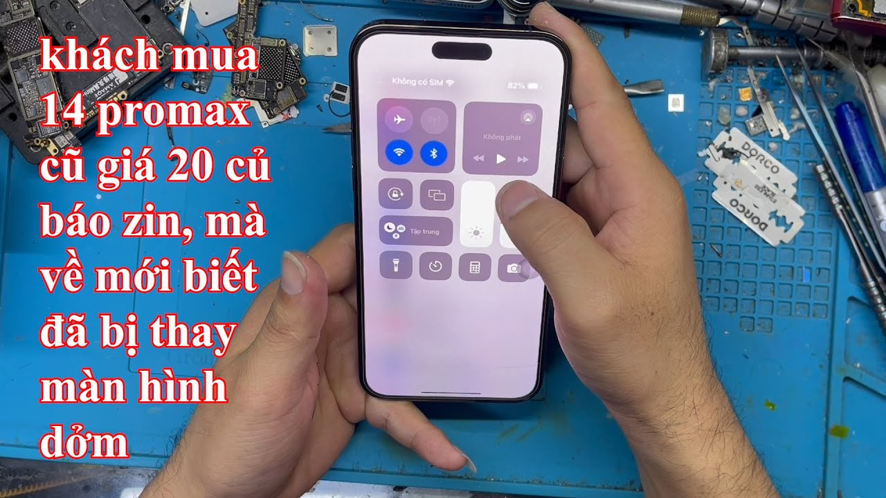 14 promax mua 20 củ, báo zin nhưng dính màn hình dởm anh em mua máy qua mạng cẩn thận nhé