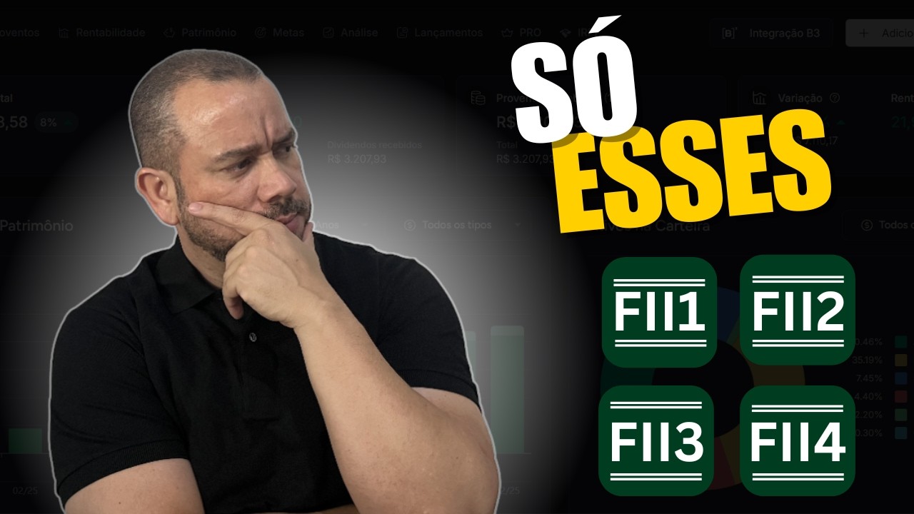 Os FIIs que mantive mesmo vendendo quase tudo: foco em dividendos e longo prazo