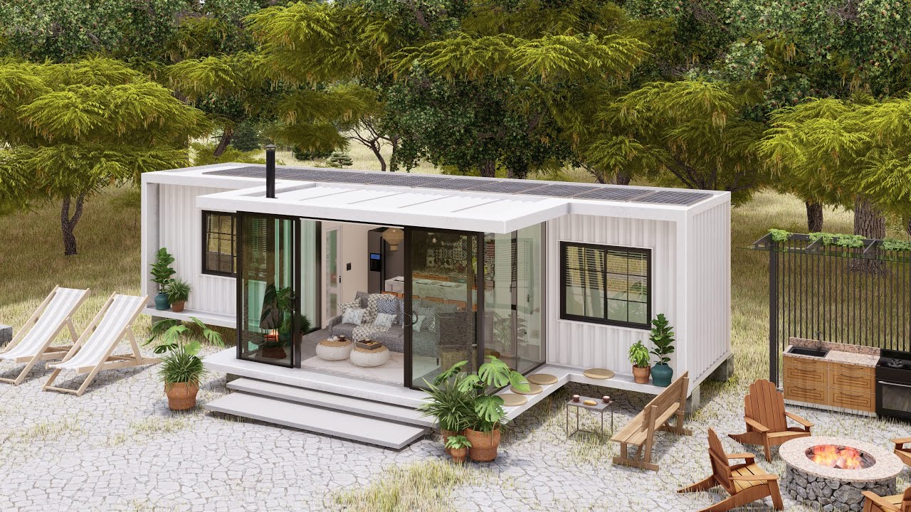 Living Big in a Tiny House - Small house ideas design - Tiny house tour.