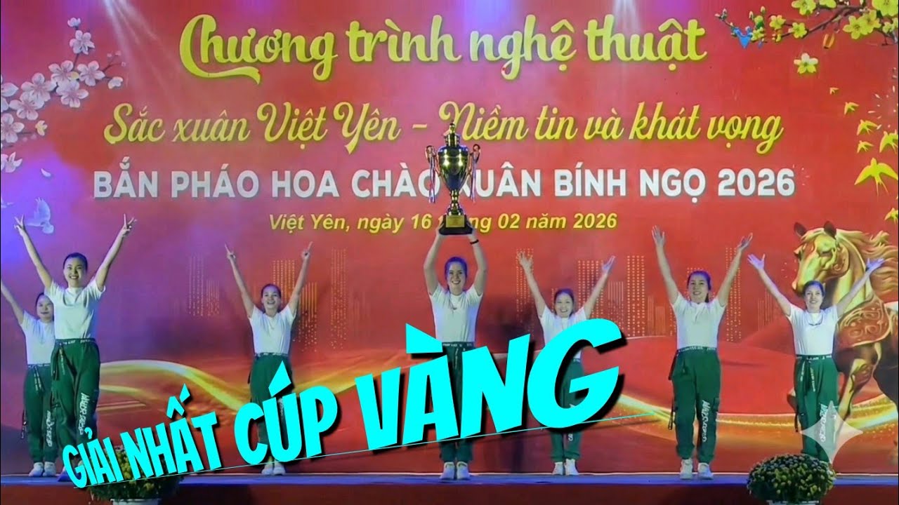 GIẢI NHẤT CÚP VÀNG Shuffle Dance 🇻🇳 Chào Xuân 2026 🇻🇳🇻🇳🇻🇳