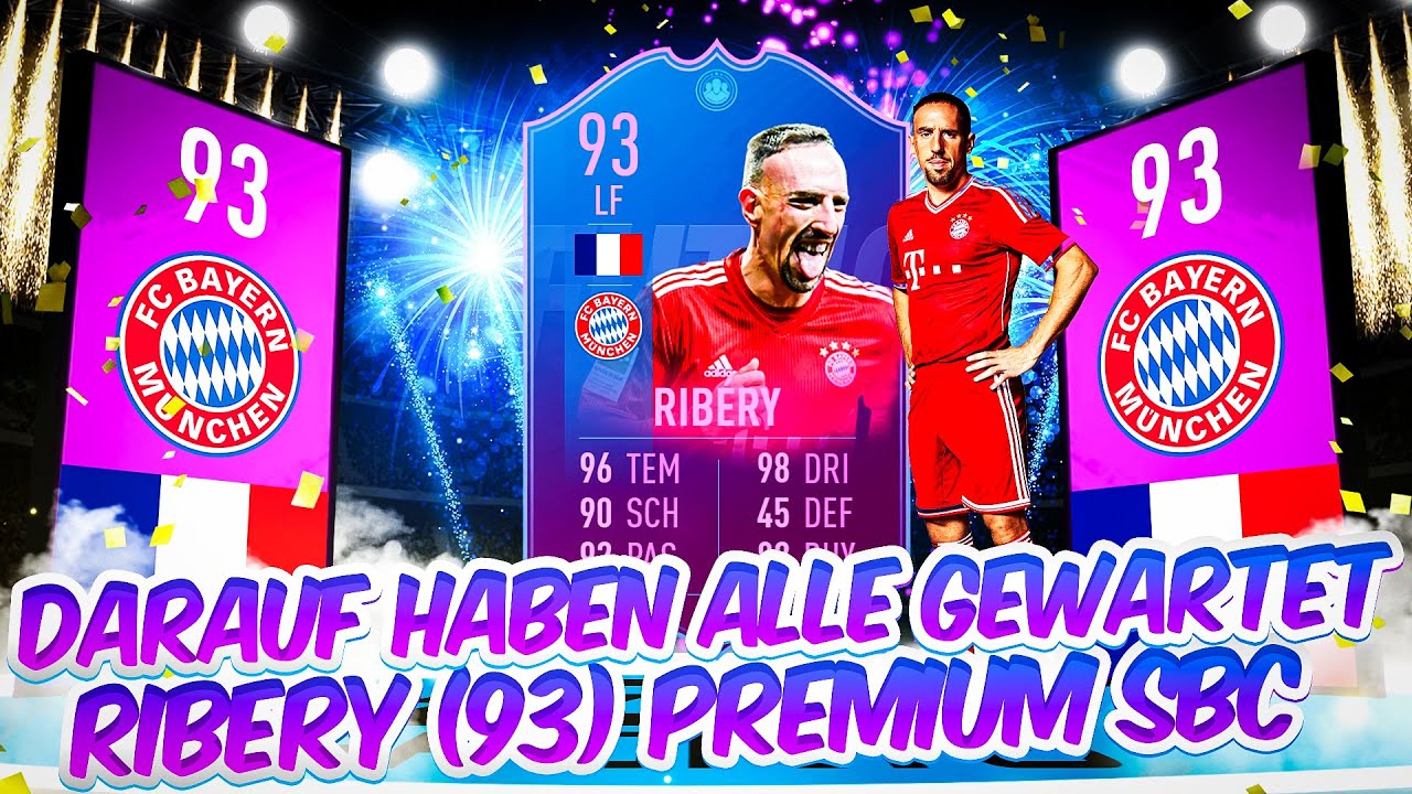 FIFA 19: DIESE SBC WOLLTE JEDER 🔥😍 FRANCK RIBERY (93) PREMIUM SBC + TALK AM Donnerstag