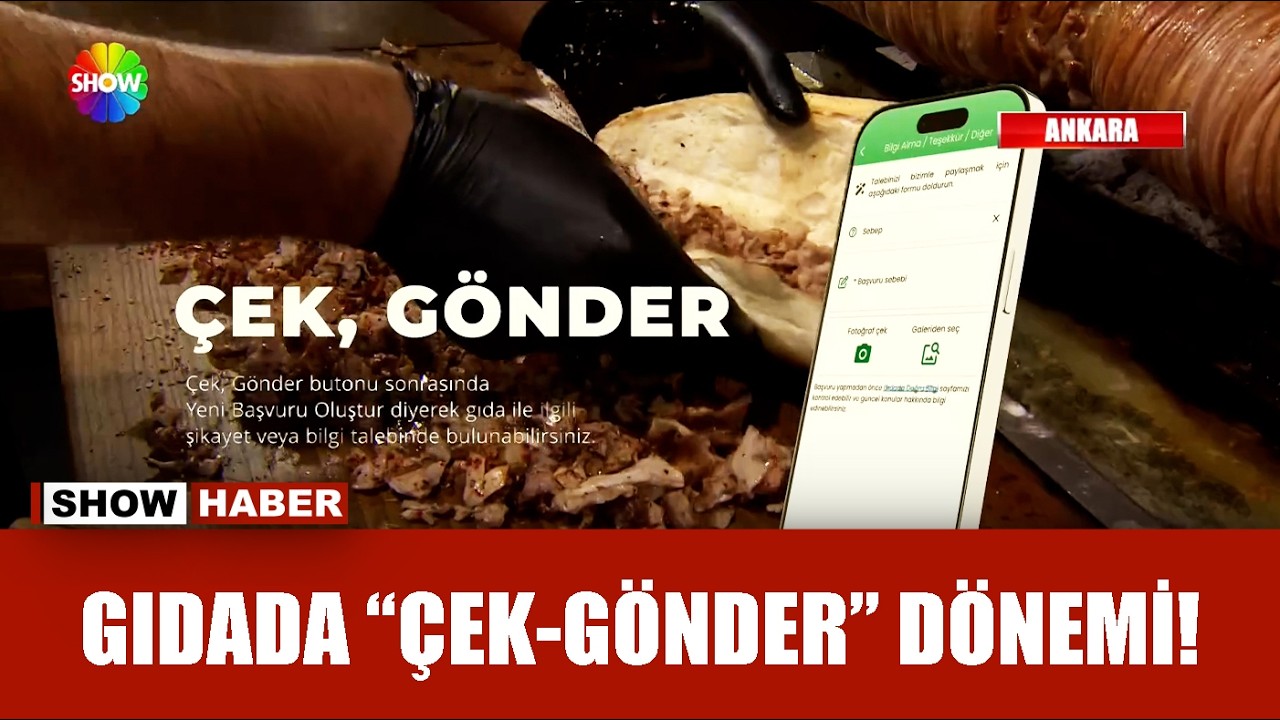 Güvenilir gıda uygulaması devrede!