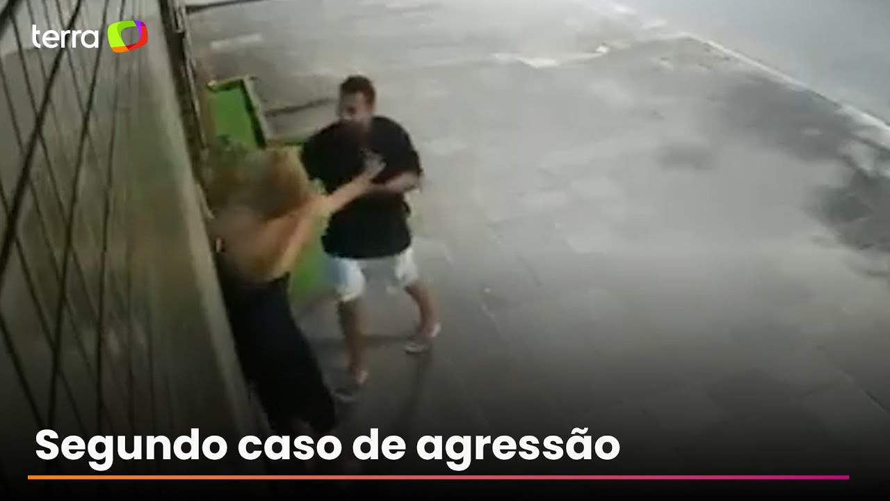 Babal Guimar&atilde;es &eacute; flagrado agredindo namorada em frente a condom&iacute;nio em Macei&oacute;