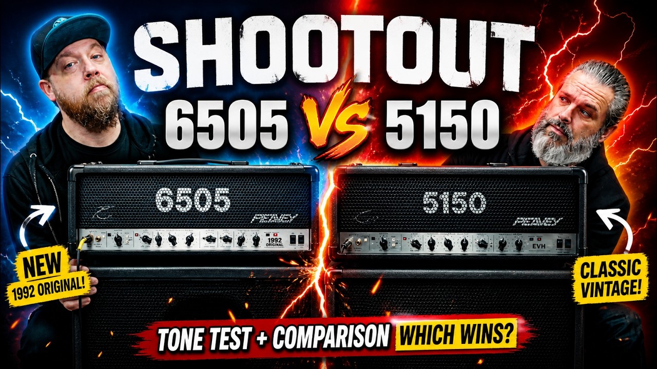 Сравнительный тест Peavey 5150 и оригинальной модели 6505 1992 года!