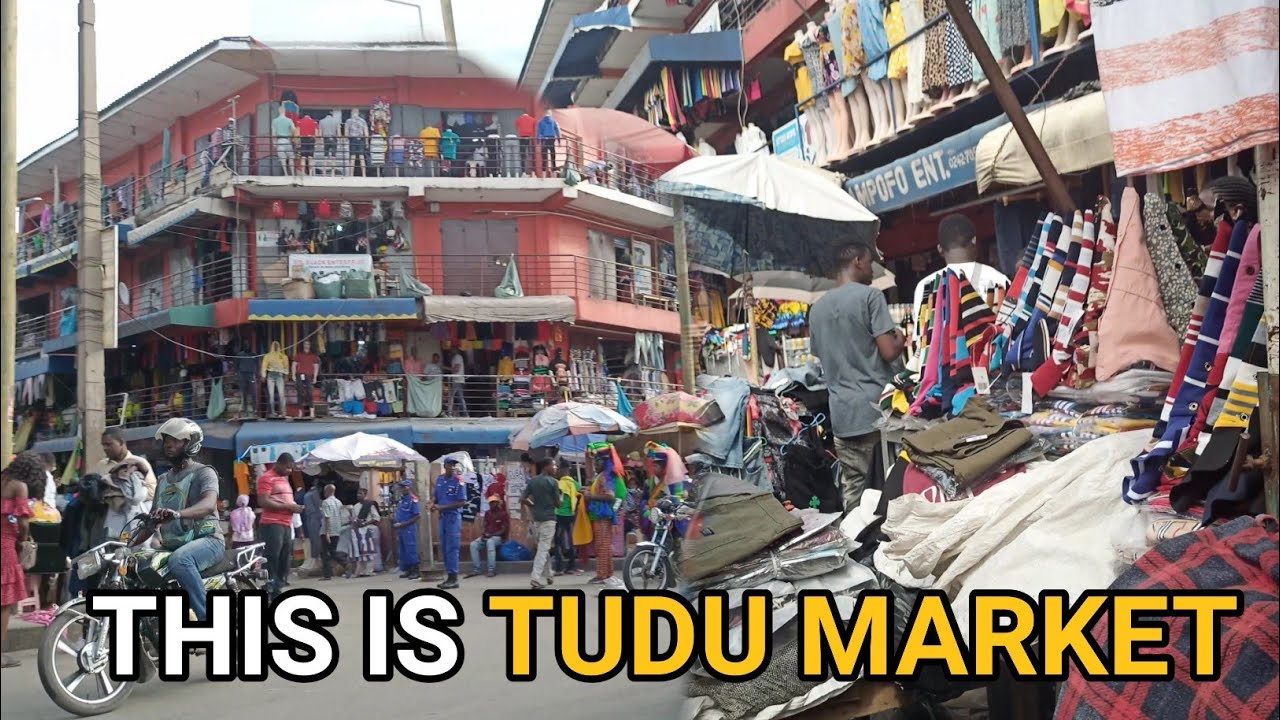 Inside The Popular Tudu Market - Accra Ghana | African Videos