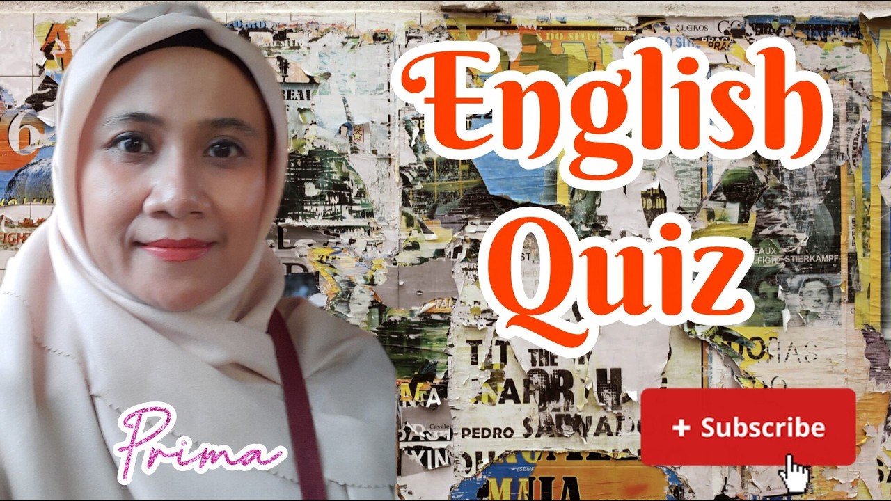 English Quiz Feb 21