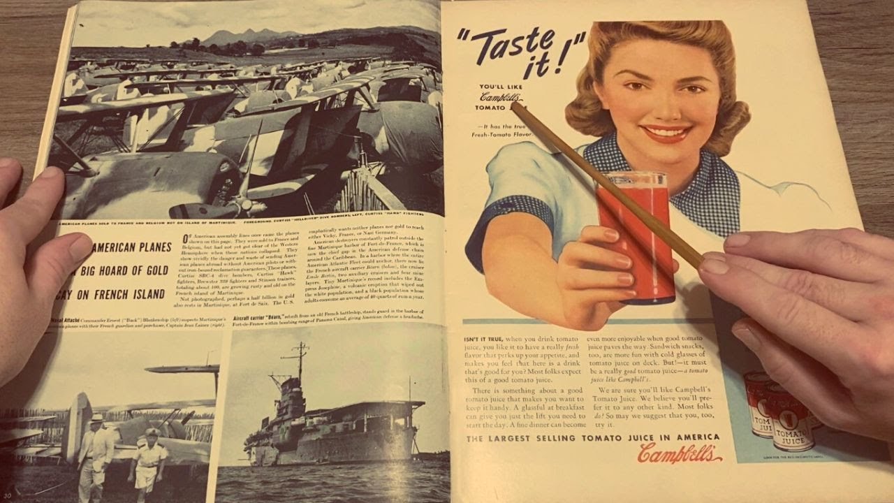 1941 Life Magazine (Soft Spoken With Tracing & Page Turning)