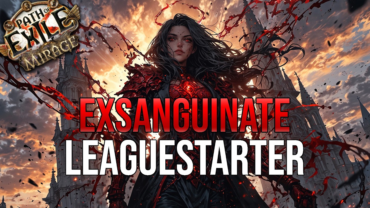 Стартовый набор карт Exsanguinate/Reap для быстрого прохождения лиги! 3.28 Mirage