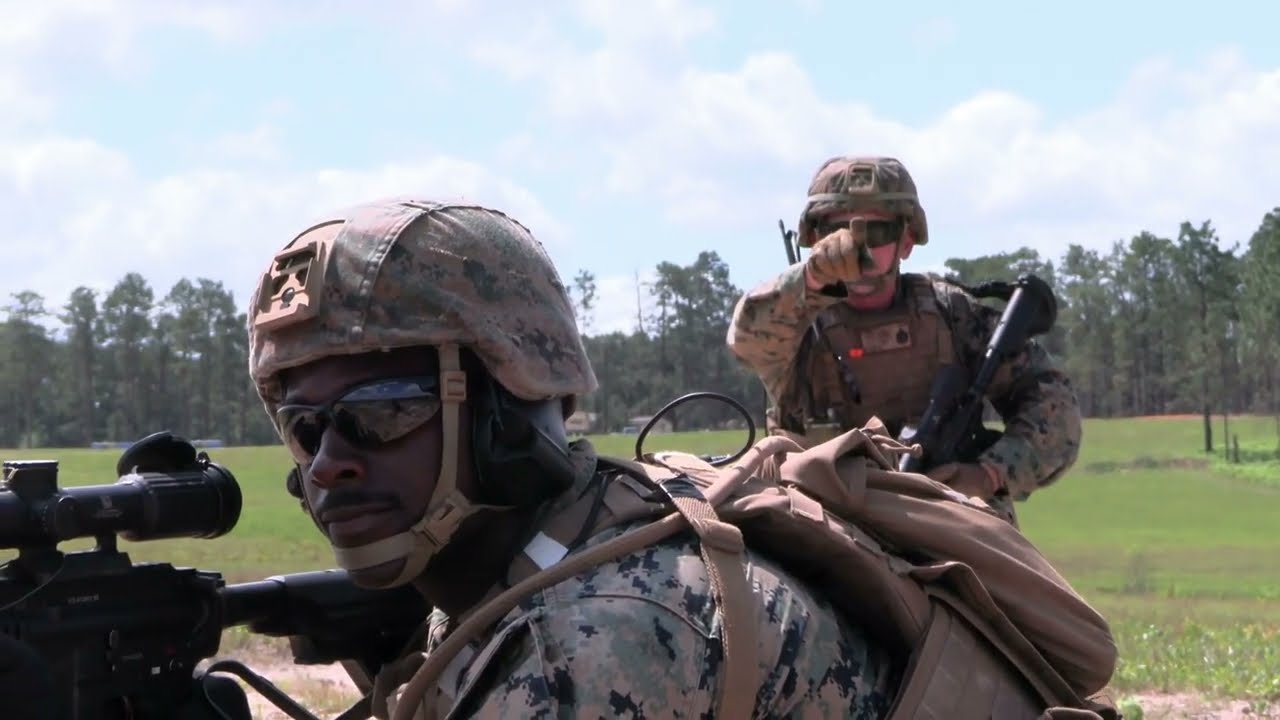 Подготовка к бою: учения 1-го батальона 23-го полка морской пехоты