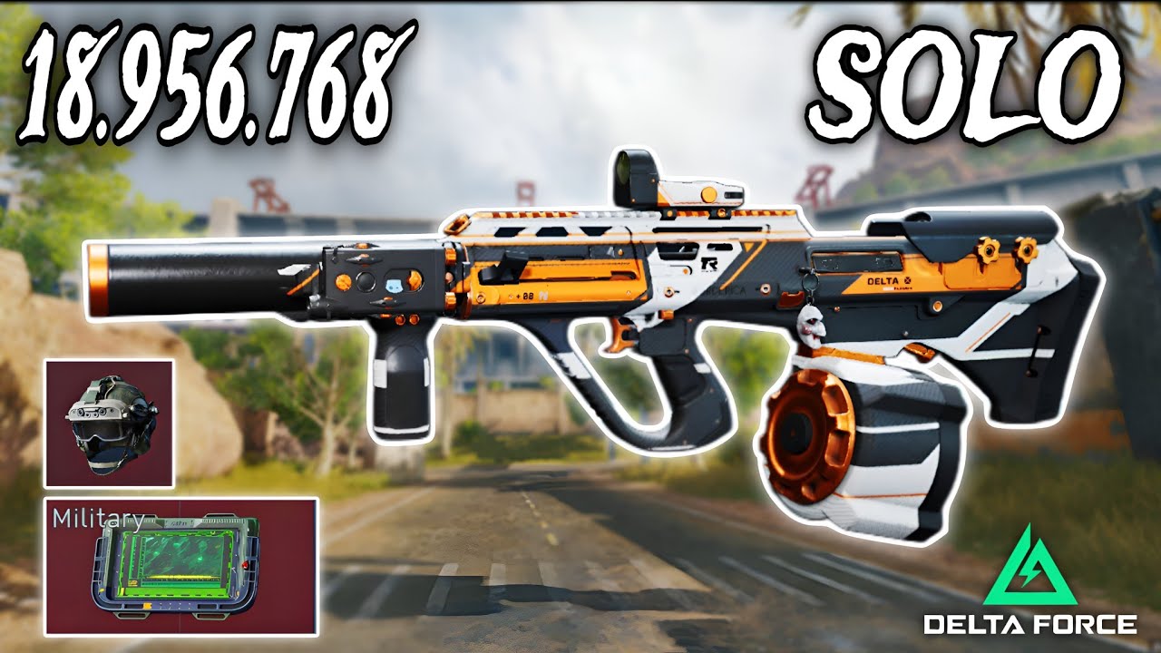 Solo Zero Dam With BUDGET AUG, I Made 18M Profit | Delta Force Mobile 
