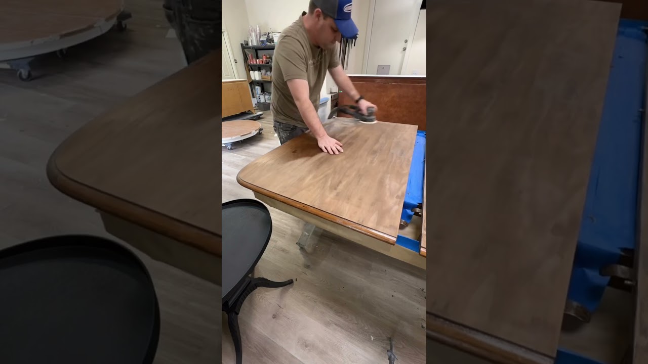 Starting to Restore a Table! #furniture #diy #refinish