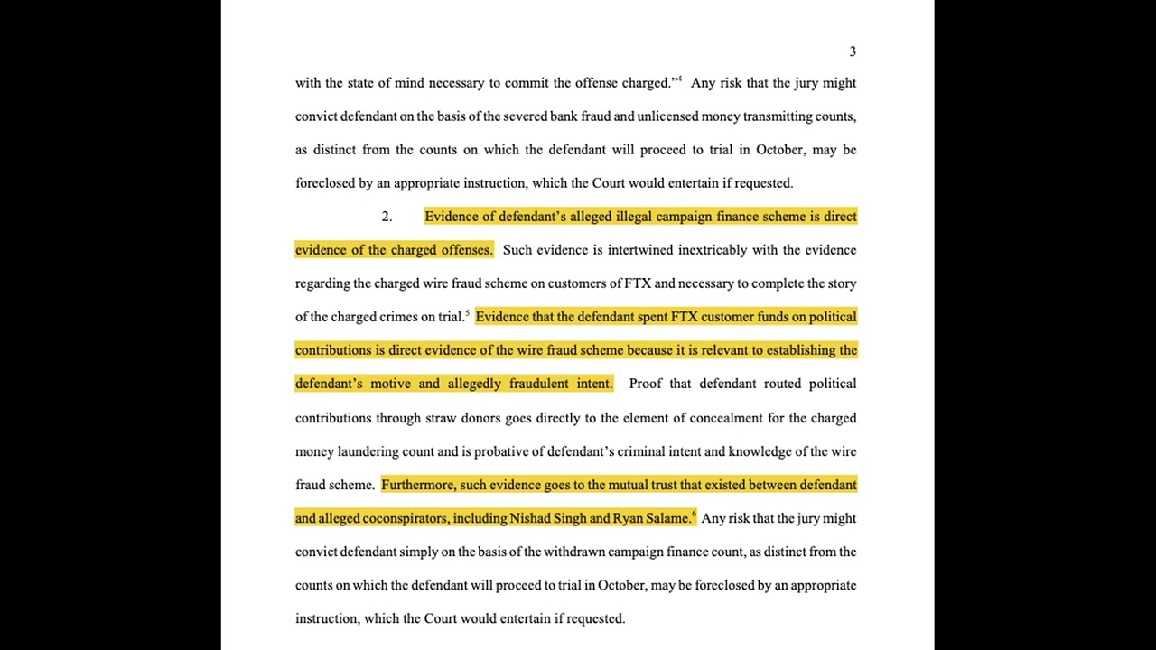 Sam Bankman-Fried's political donations can be surfaced in trial, rules judge
