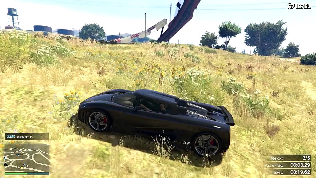 GTA V - CORRIDA ROUBADA! E FUI EU QUE ROUBEI!