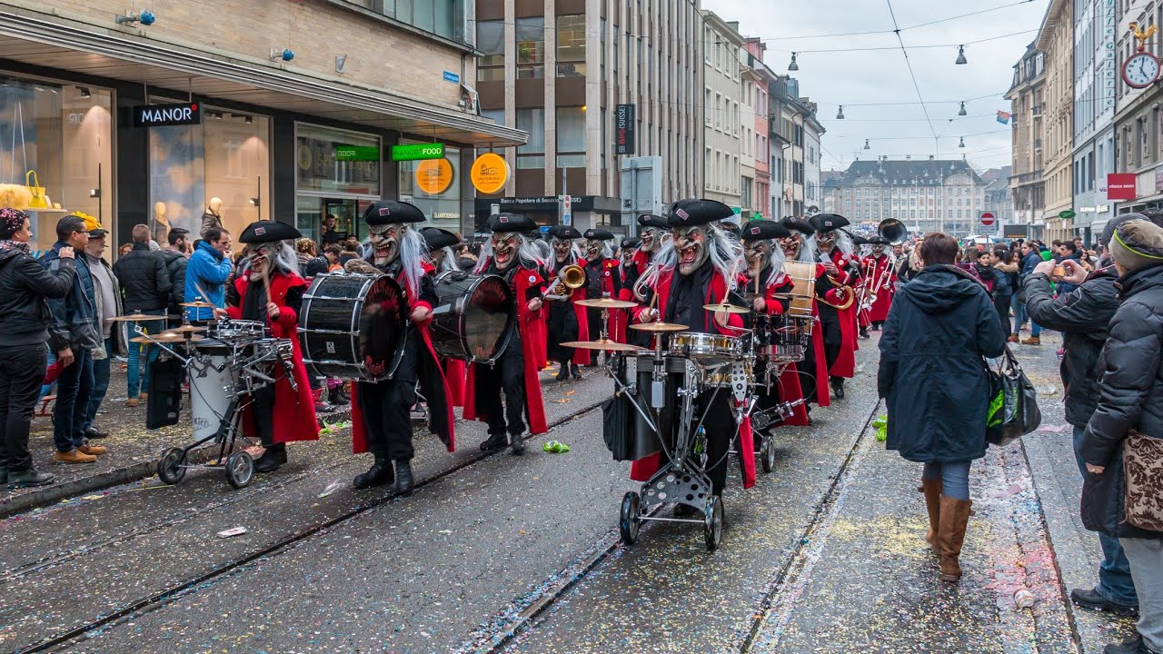 Basler Fasnacht - Carnival of Basel - 2015 (long version)
