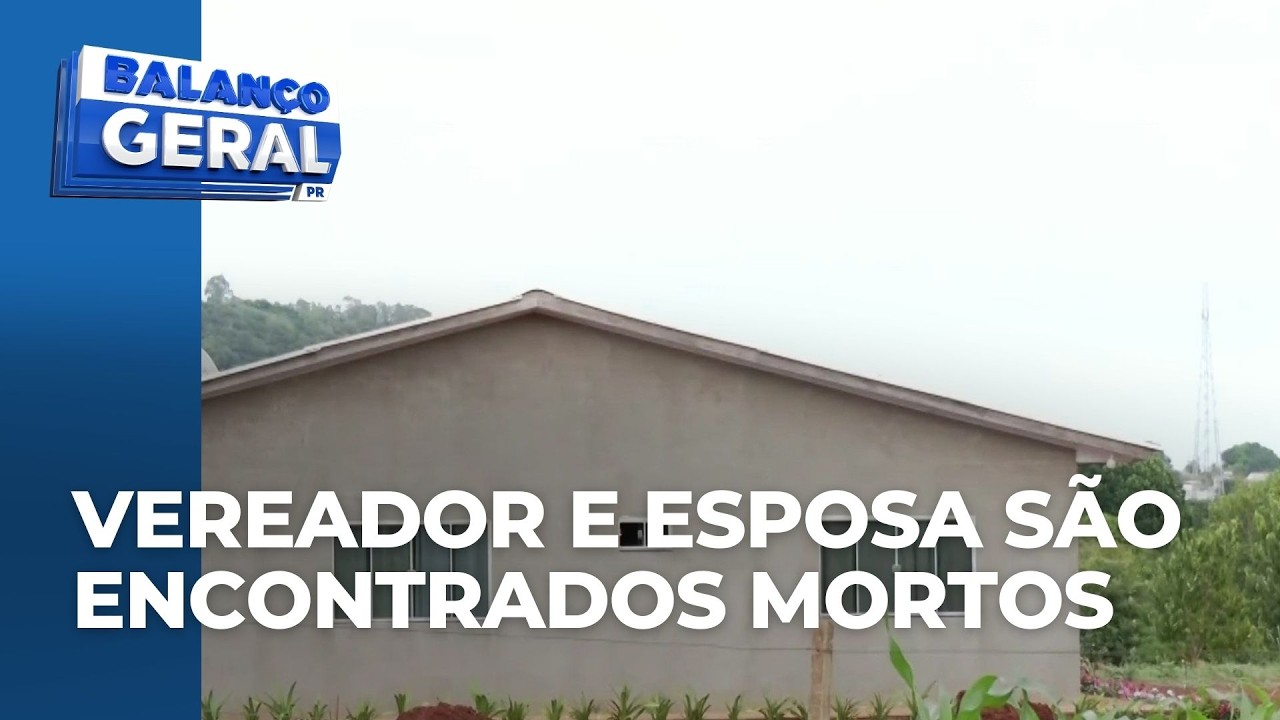 Vereador e esposa são encontrados mortos dentro de casa, na zona rural de Boa Vista da Aparecida