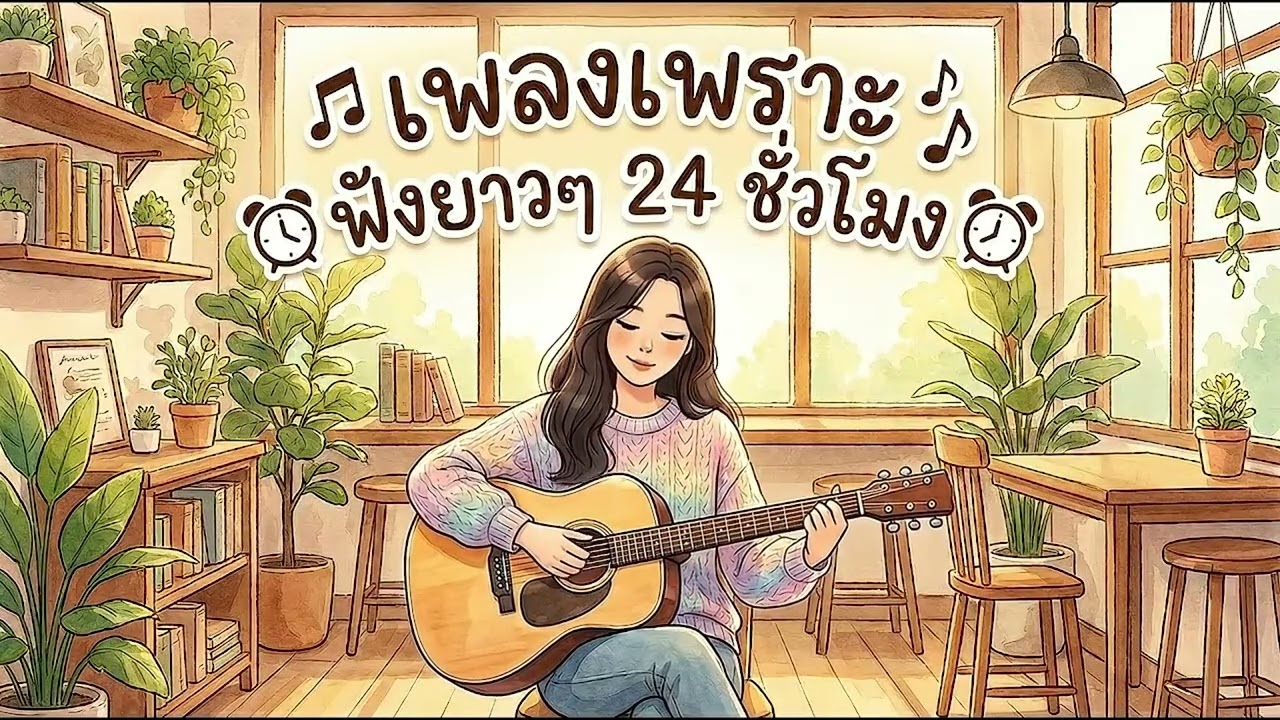 🎧 เพลงเพราะ สไตล์คาเฟ่ 2026 เปิดคลอระหว่างทำงาน & อ่านหนังสือ เดินทางยาวๆ🚗☕📚