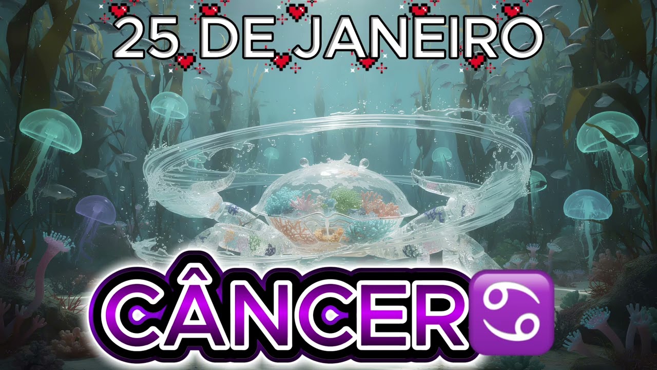 ♋✨CÂNCER 25 de Janeiro 2026: Virada de Chave no Amor, Trabalho e Dinheiro