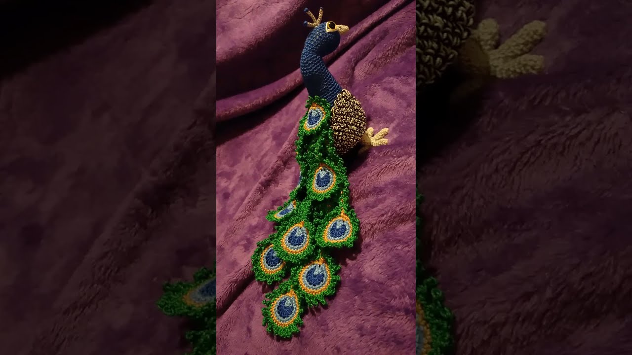 My Tiny Crochet Peacock #10 Crochet Cotton Floss