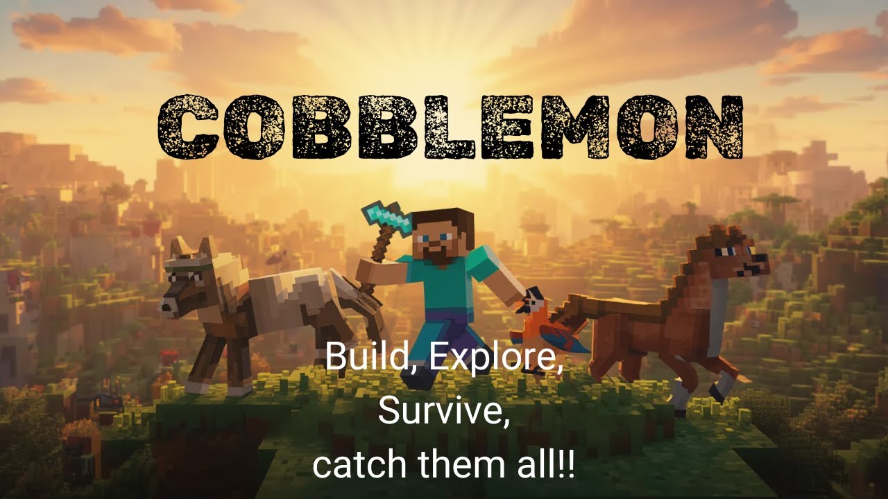 Survival Minecraft Cobblemon Ep. 1 #minecraft  #cobblemon #gaming #gameplay