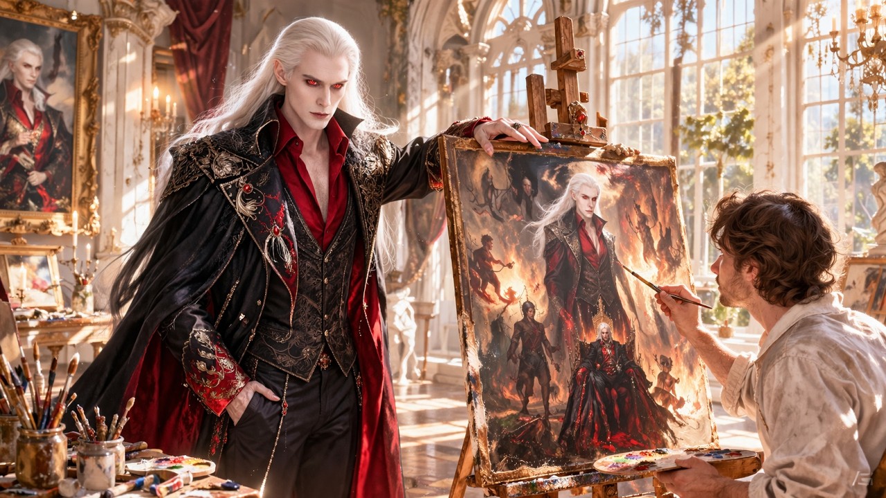 The Vampire King Discovered a Human Painting His Dark Past &mdash; Every Secret He Hid for 400 Years