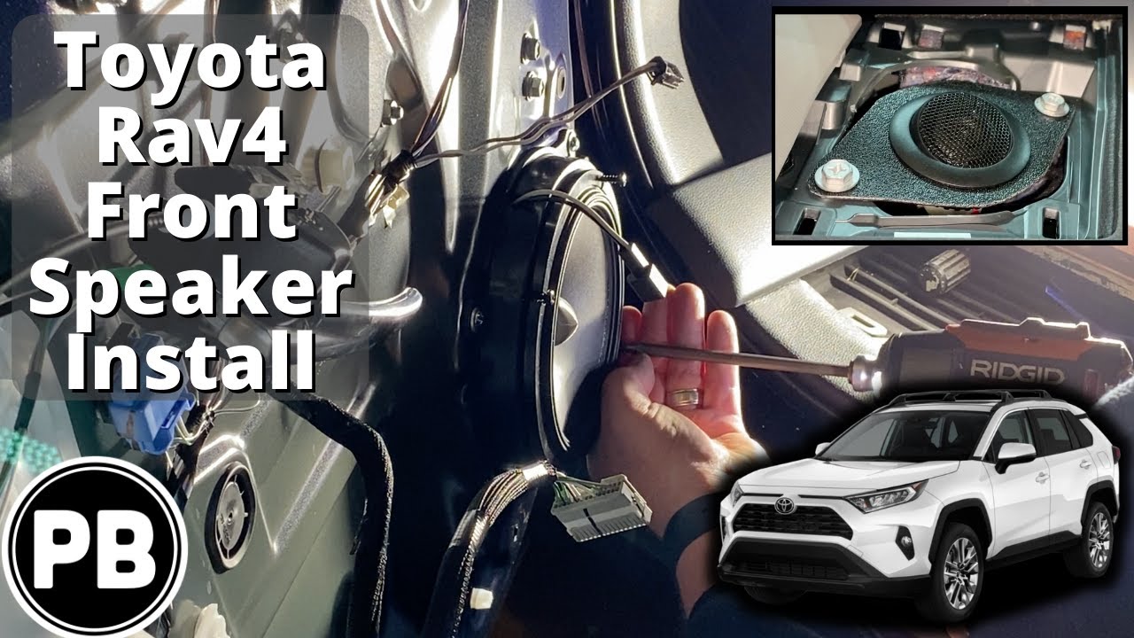 2019 - 2023+ Toyota RAV4 Front Door Speaker Install