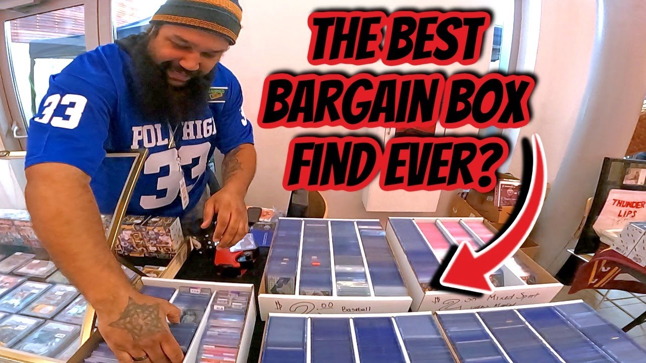 This Sports Card Show Had Bargain Boxes With Hidden Gems