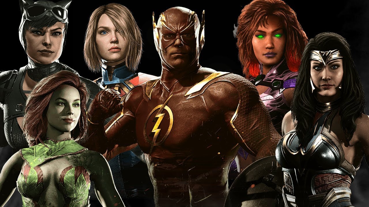 Falas Entre Flash & Todas as Mulheres de Injustice 2