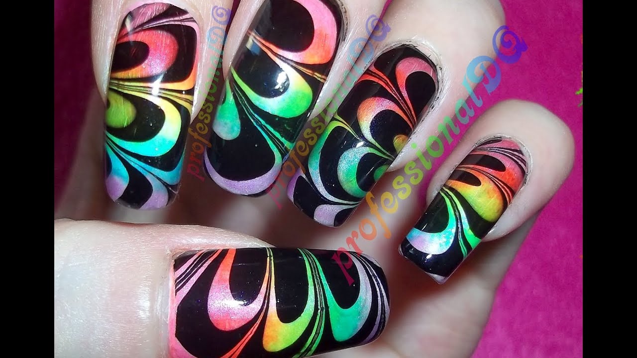 The Rocket Science of Water Marbling