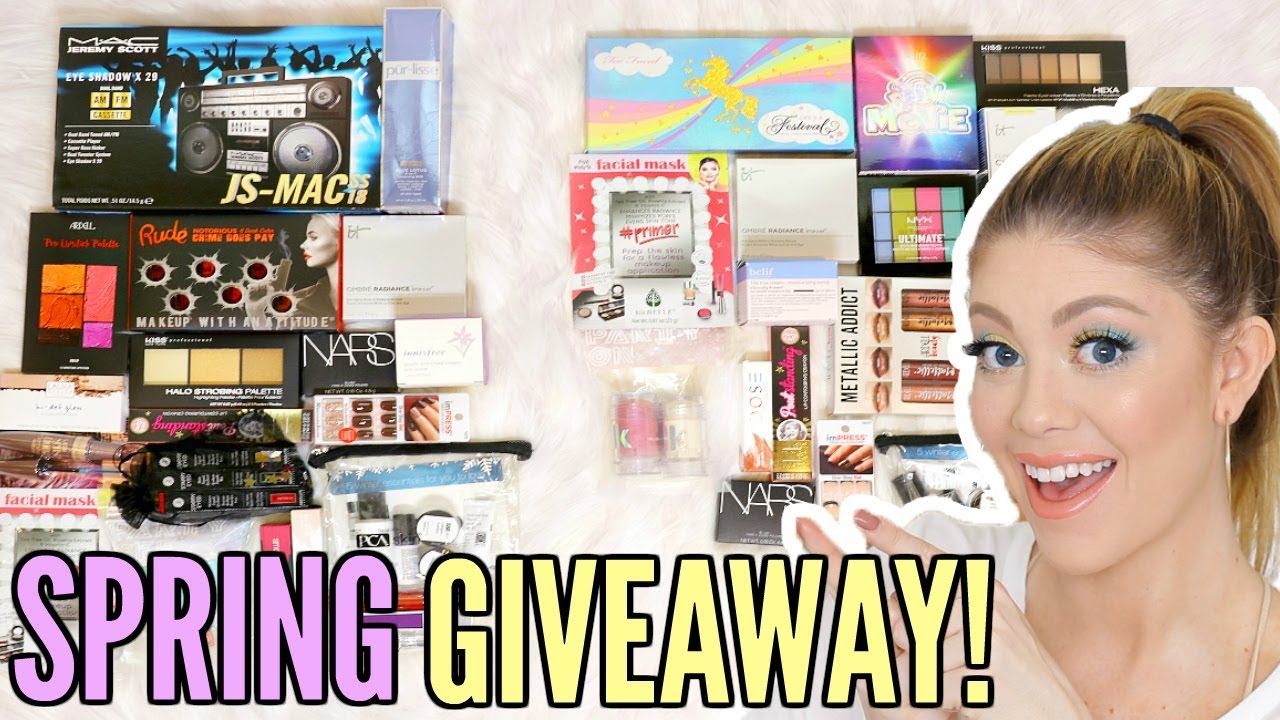 HUGE SPRING GIVEAWAY 2018 WITH SHOPPER MANDY!