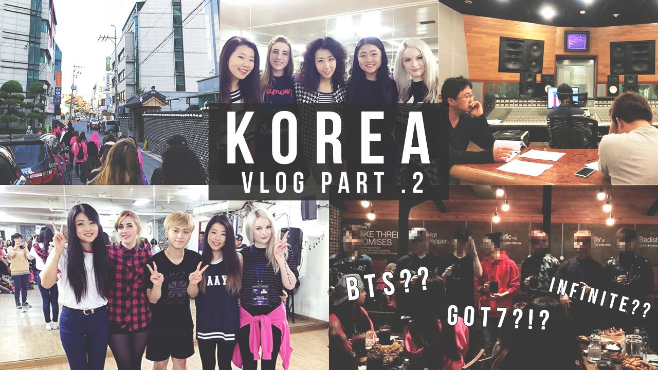 [KPOP WORLD FESTIVAL VLOG #2] DINNER W/ BTS? GOT7? INFINITE? | DANCE REHEARSAL | RECORDING STUDIO