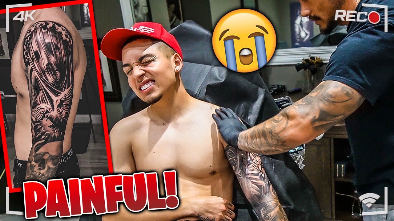 Finishing My Tattoo Sleeve! **VERY PAINFUL**