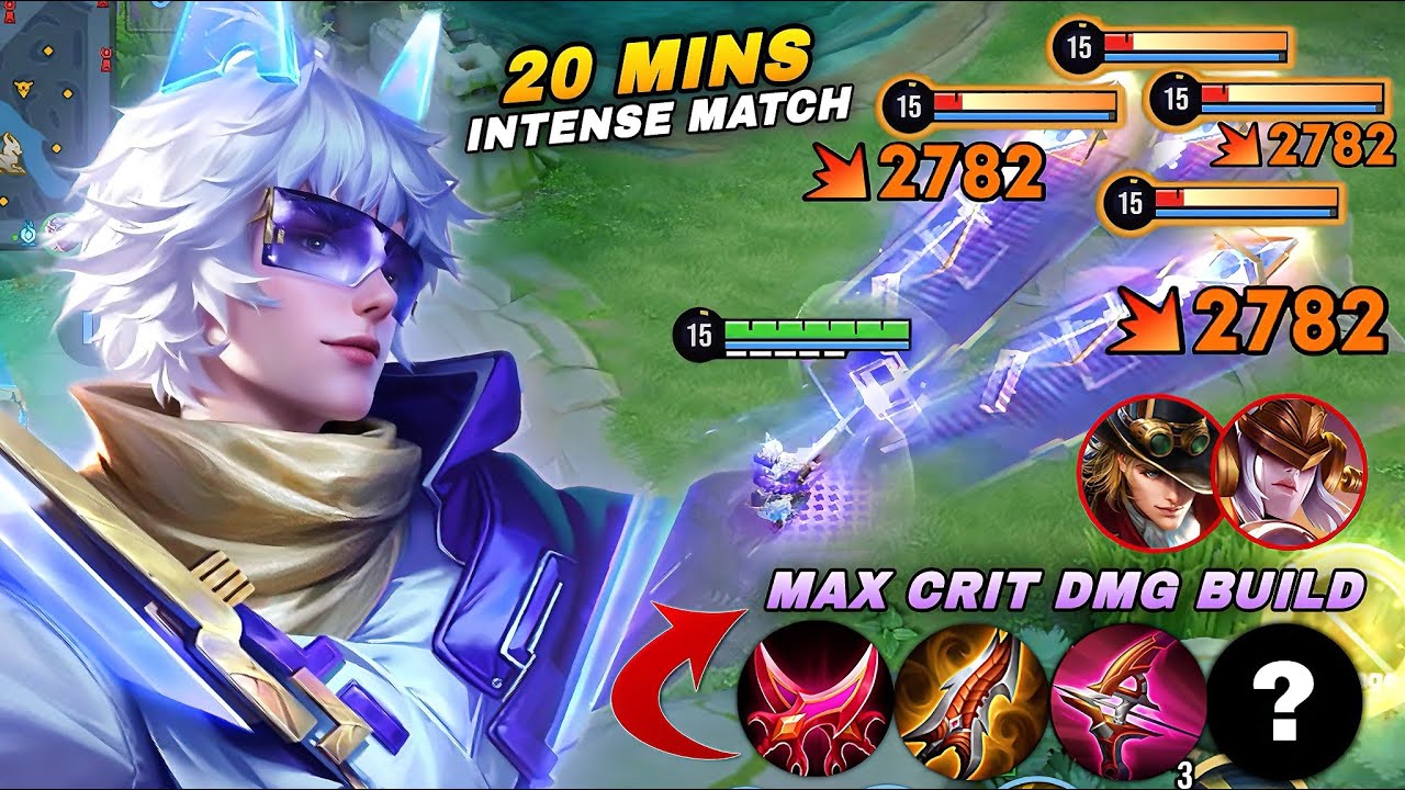 INTENSE MATCH! TOP ASIA SHOUYUE 20 MINS MATCH USING MAX CRIT BUILD IN RANK! | SHOUYUE BUILD & ARCANA