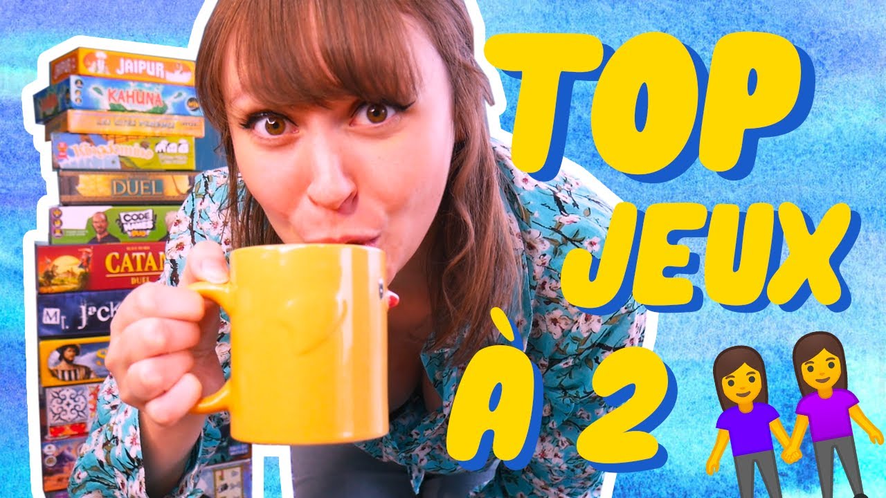 TOP 10 des jeux de société à 2 joueurs ! 👬• JEU DE SOCIÉTHÉ 🎲☕