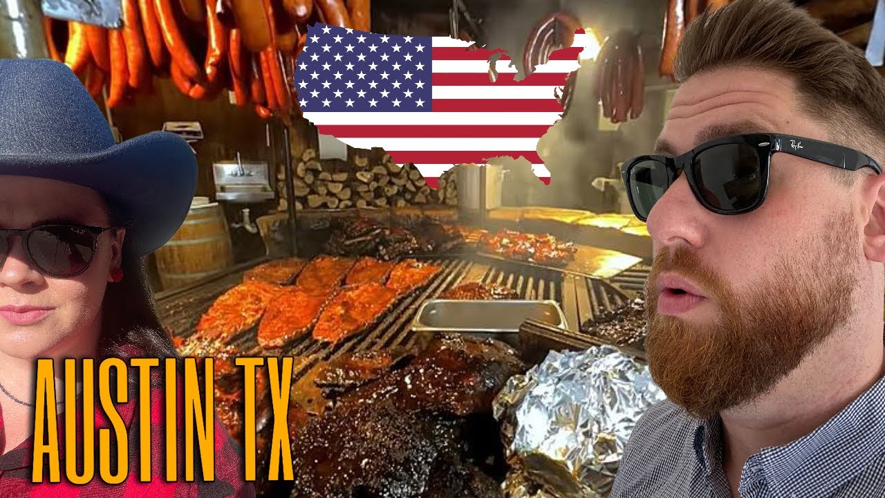 Drinking Moonshine and eating BBQ in Austin Texas | Food & Drink Vlog  🇺🇸