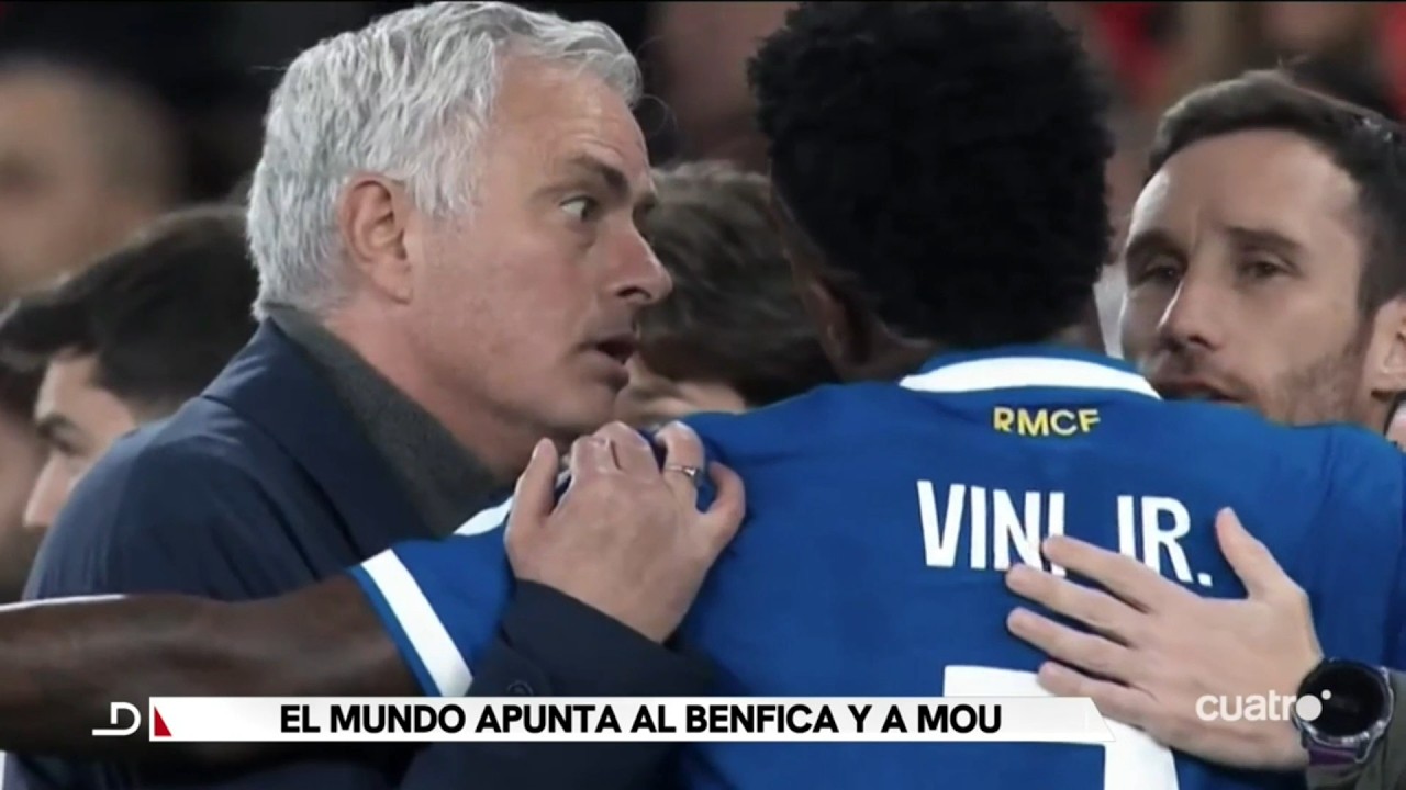 Tremendas criticas a Mourinho y el Benfica por el Caso Vinicius - Prestianni