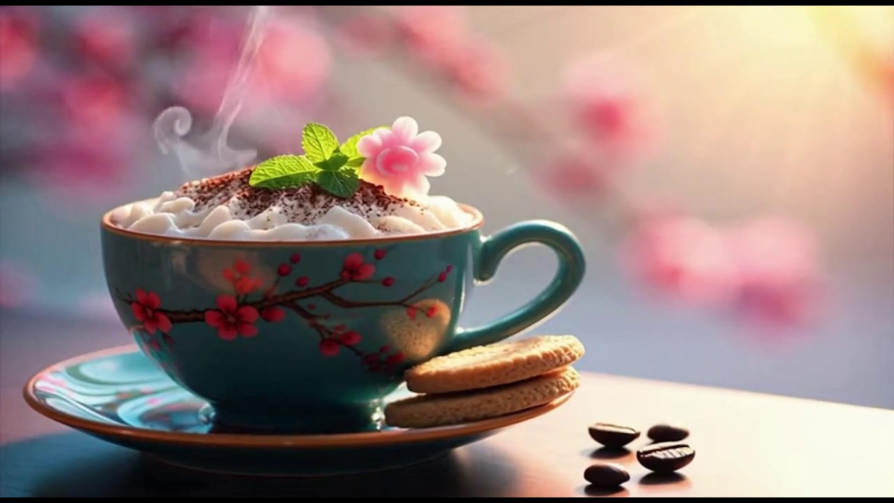 Spring Sweet Jazz Cafe LIVE ☕🌼 | Cozy Coffee Music for Work & Relax