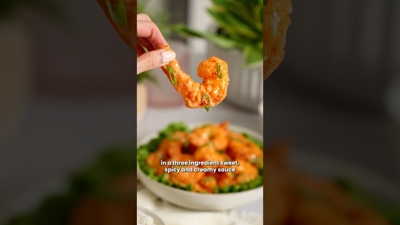 This Bang Bang Shrimp is ADDICTING 😍 #easyrecipe