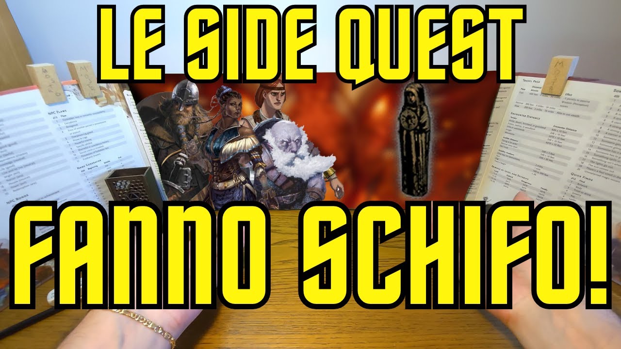 Le side quest in D&D fanno SCHIFO! Prova questi metodi!