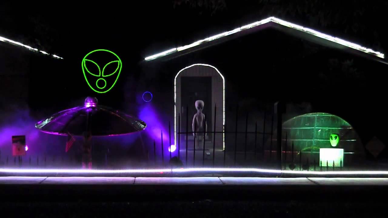 2013 Halloween Light Show 